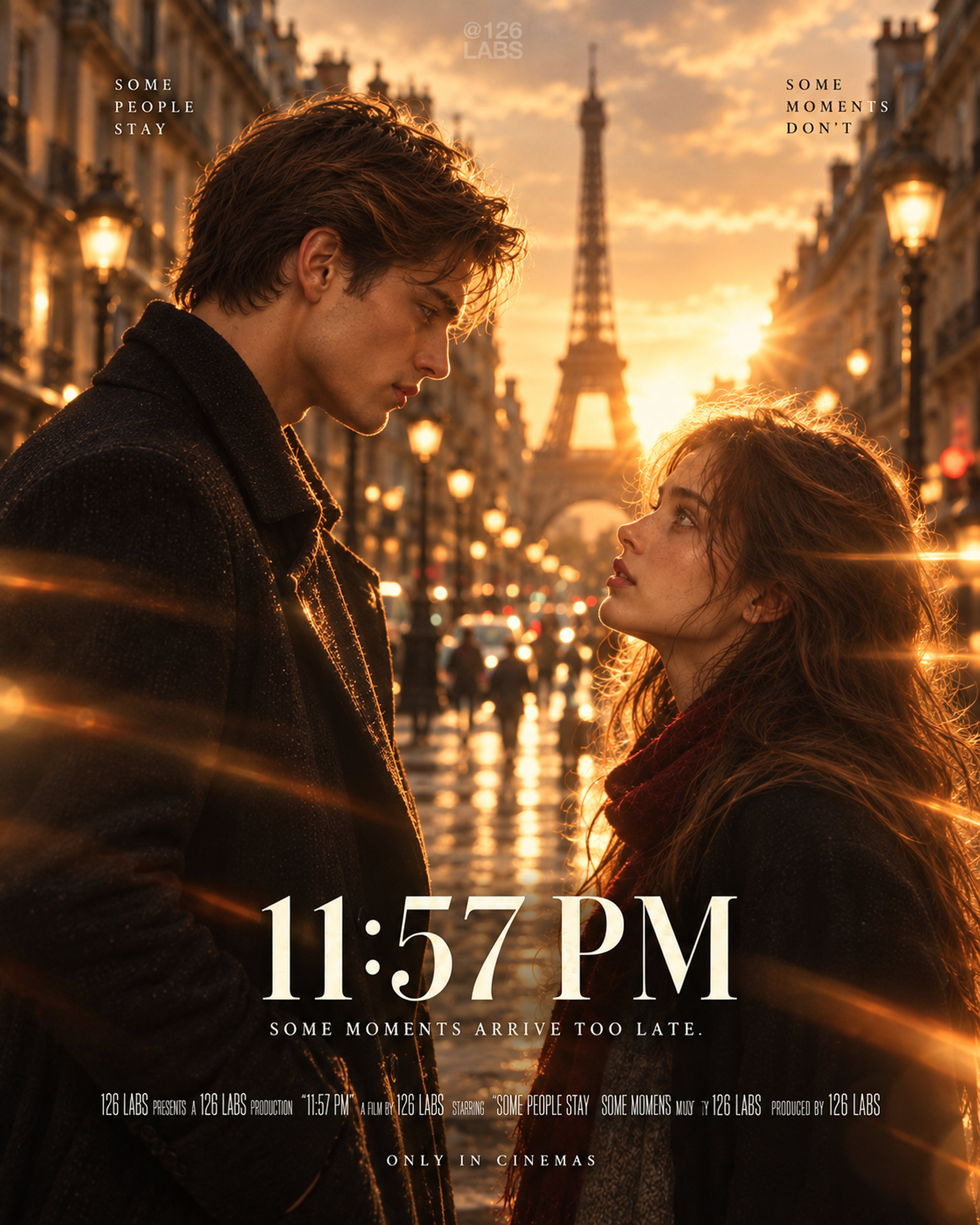 11:57PM — Paris street poster